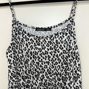 Animal Print Casual Dress
